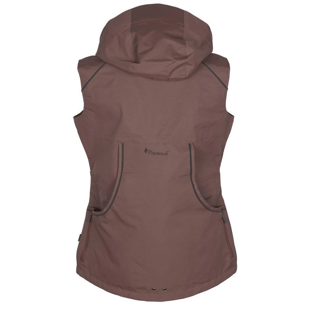 Pinewood Hondensport Windblocker Vest Dames Marron Rose (597) 4 Pinewood Hondensport Windblocker Vest Dames Marron Rose (597) - Afbeelding 2