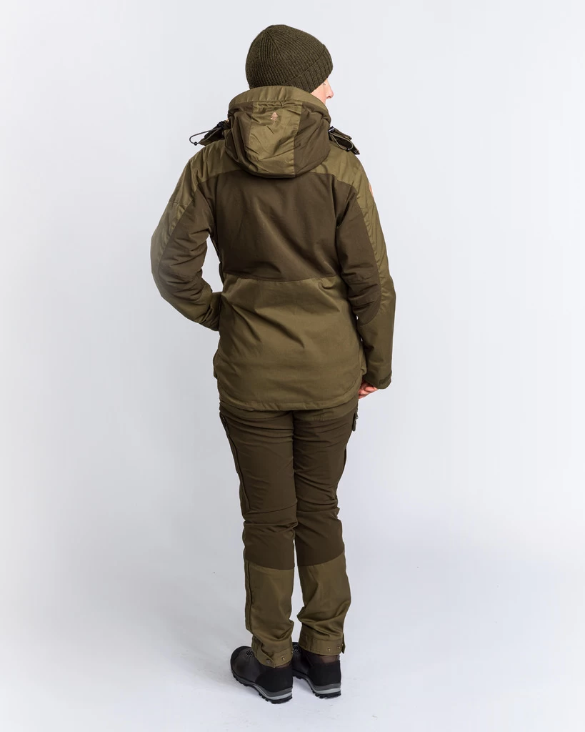 Pinewood Finnveden Hybrid Extreme Broek Dames Olijfgroen / Jachtgroen (723) Normaal En Ook In Korte Lengtemaat 7 Pinewood Finnveden Hybrid Extreme Broek Dames Olijfgroen / Jachtgroen (723) Normaal En Ook In Korte Lengtemaat - Afbeelding 5