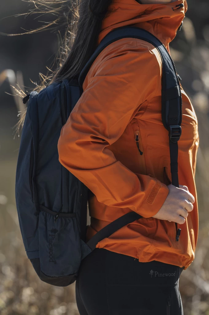 Pinewood Abisko/Telluz 3L Dames Jas Burned Orange (501) 6 Pinewood Abisko/Telluz 3L Dames Jas Burned Orange (501) - Afbeelding 4