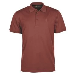 Pinewood Ramsey Coolmax Polo Shirt Heren Terracotta (524)
