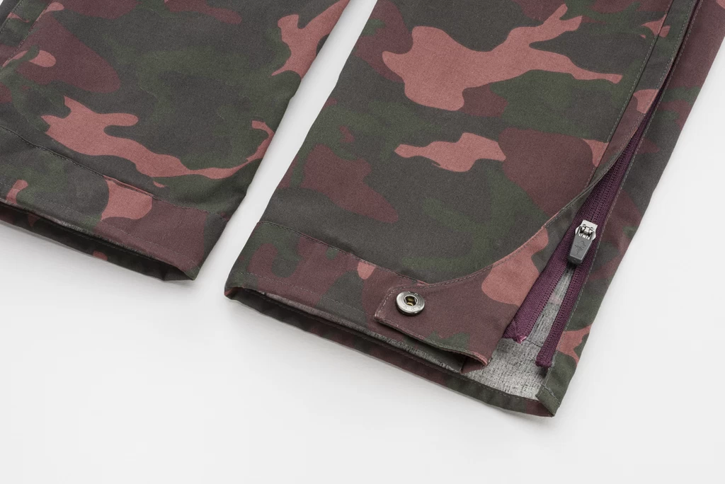 Pinewood Finnveden Hybrid Broek Dames Dusty Plum Jungle Camo (982) 4 Pinewood Finnveden Hybrid Broek Dames Dusty Plum Jungle Camo (982) - Afbeelding 2
