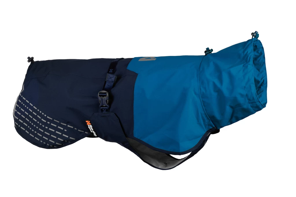 Non-stop Dogwear Non Stop Dogwear Fjord Raincoat (regenjas) Blauw 3 Non-stop Dogwear Non Stop Dogwear Fjord Raincoat (regenjas) Blauw