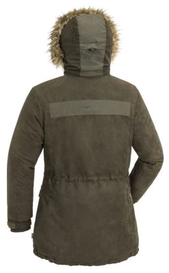 Pinewood Abisko 2.0 Gevoerde Jas Dames Bruin (241) Met Nepbont -Sport Verkoop 124a2e6caf2d2deefb4439f78fc494327f65acc1