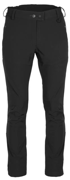 Pinewood Wilda Stretch Shell Softshell Broek Dames Zwart (400)