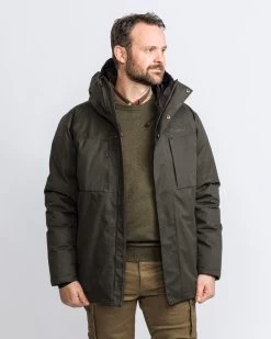 Pinewood Varnamo Gevoerde Heren Winterjas Donker Groen (103) -Sport Verkoop 15a026d30749f7bb18944f11c14a6d4695b1c2ff