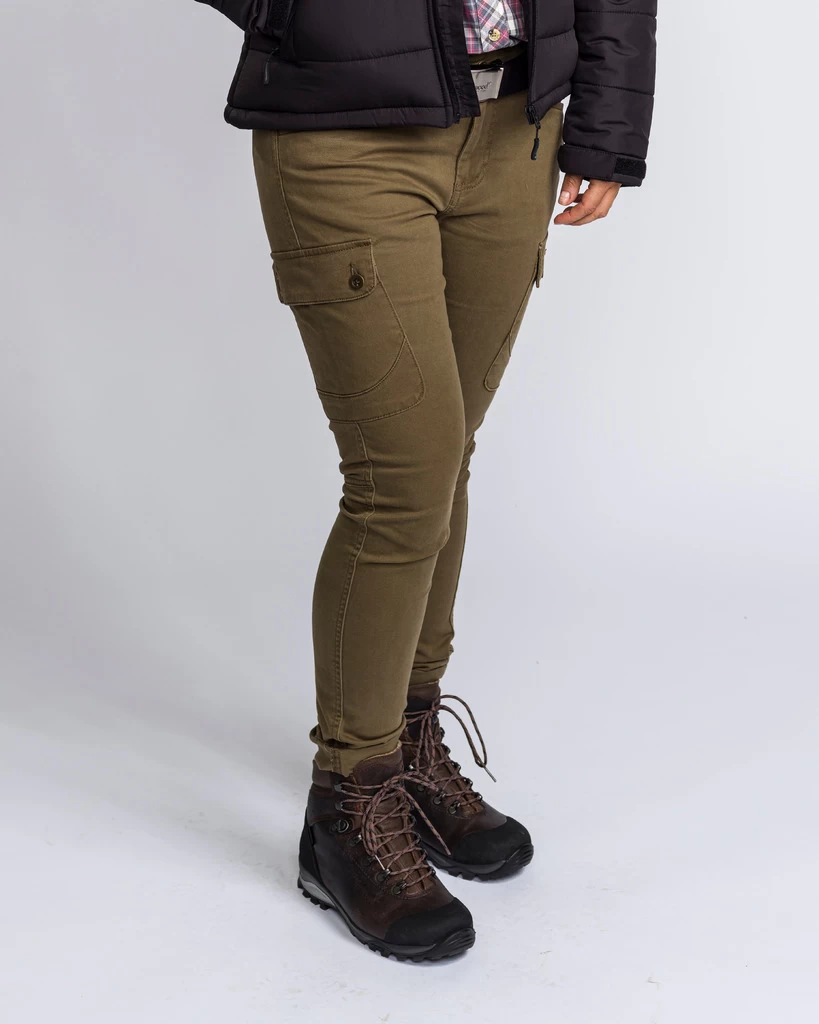 Pinewood Varnamo/Serengeti Broek Dames Olijfgroen (713) 4 Pinewood Varnamo/Serengeti Broek Dames Olijfgroen (713) - Afbeelding 2