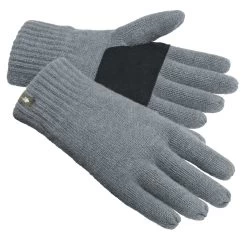 Pinewood Handschoen Knitted Wool 5-FINGER GLOVE Storm Blue Melange (364)