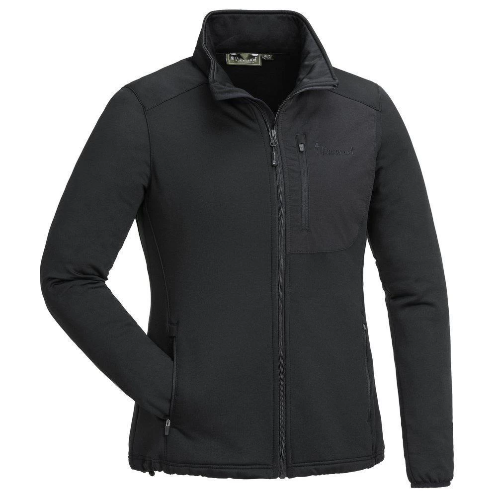 Pinewood Powerfleece Brenton Dames Zwart (400) 3 Pinewood Powerfleece Brenton Dames Zwart (400)