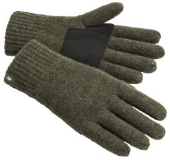 Pinewood Handschoen Knitted Wool 5-FINGER GLOVE Mosgroen Melange (194)