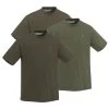 Pinewood T-Shirt Heren 3-pack Groen/Bruin/Khaki -Sport Verkoop 27043f554cb0ff45a8ded23868aee95c2fcdcce3