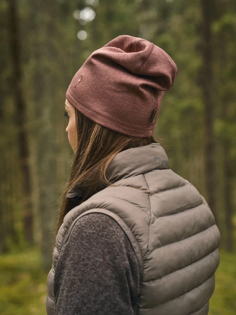 Pinewood Abisko Melange Beanie Dusty Rose (598) 4 Pinewood Abisko Melange Beanie Dusty Rose (598) - Afbeelding 2
