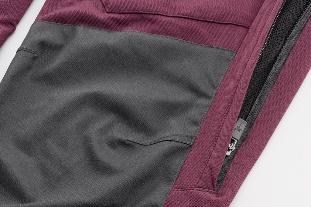 Pinewood Finnveden Hybrid Broek Dames Plum / Antraciet (582) 10 Pinewood Finnveden Hybrid Broek Dames Plum / Antraciet (582) - Afbeelding 8