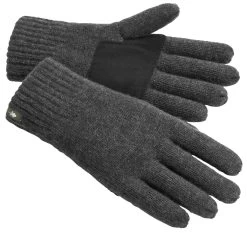 Pinewood Handschoen Knitted Wool 5-FINGER GLOVE Donker Antraciet Melange (449)