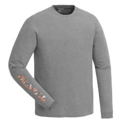 Pinewood Bolmen Long Sleeve Shirt Heren Light Grey Melange (454)
