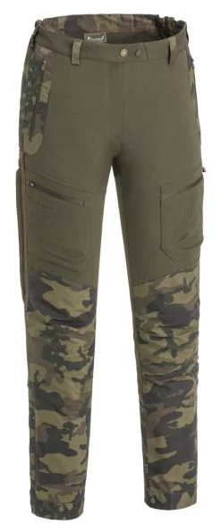 Pinewood Finnveden Hybrid Broek Dames Green Jungle Camo (980)