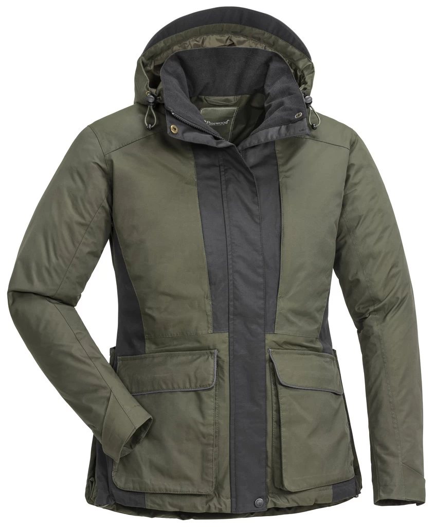 Pinewood Hondensport Trainings Jas Dames Mosgroen / Zwart (153) 2.0 3 Pinewood Hondensport Trainings Jas Dames Mosgroen / Zwart (153) 2.0