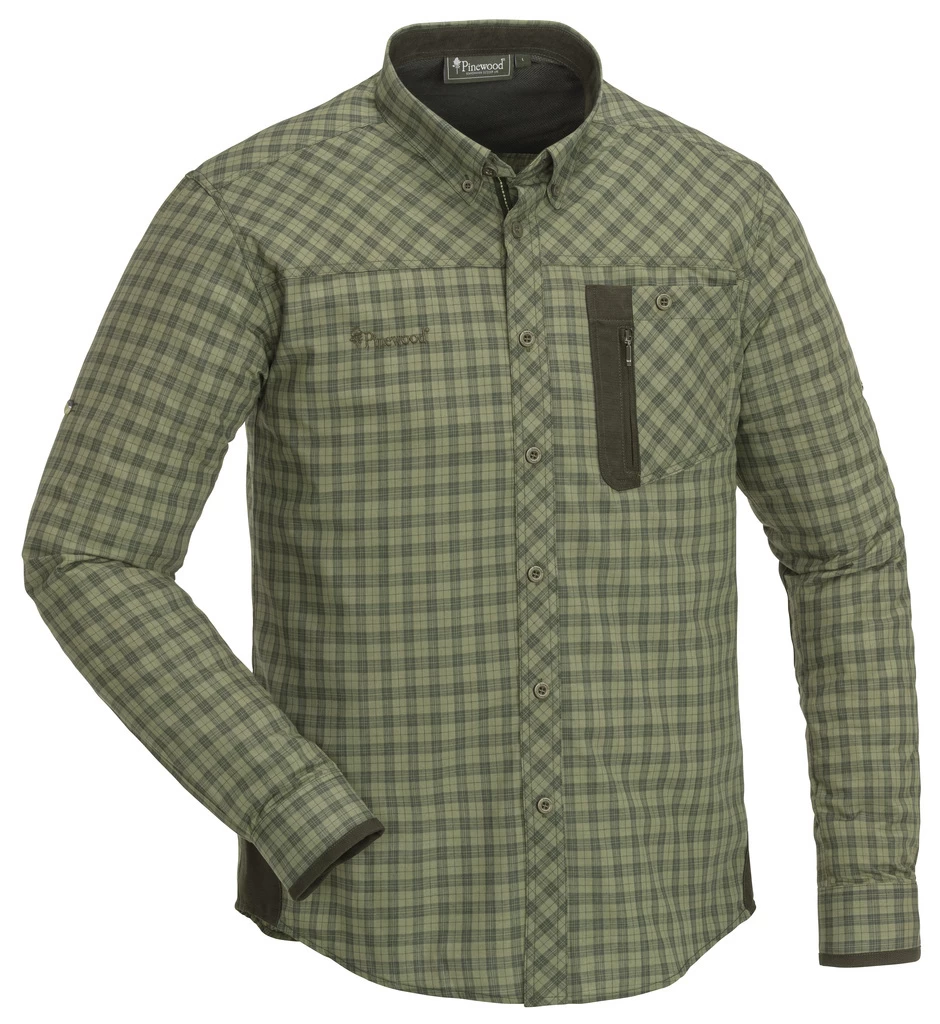 Pinewood Wolf Shirt Heren Olijfgroen (713) 3 Pinewood Wolf Shirt Heren Olijfgroen (713)