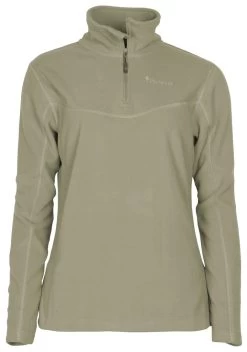 Pinewood Tiveden Fleece Sweater Dames Mid Khaki (248)