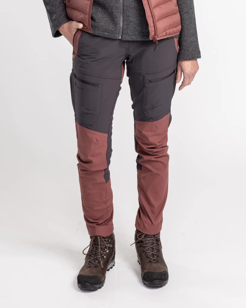 Pinewood Finnveden Hybrid Broek Dames Marron Rose / Antraciet (802) 5 Pinewood Finnveden Hybrid Broek Dames Marron Rose / Antraciet (802) - Afbeelding 3