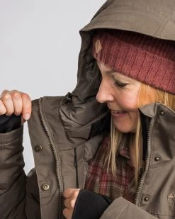 Pinewood Varnamo Gevoerde Dames Winterjas Earth Bruin (206) -Sport Verkoop 52e18fe654bdf99578a2cf8b275dcc115a467631