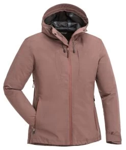 Pinewood Abisko/Telluz 3L Dames Jas Marron Rose (597)