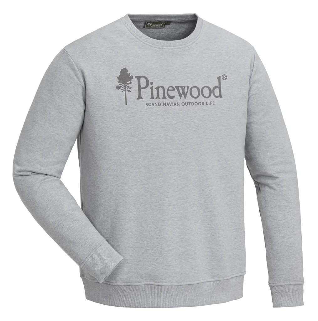 Pinewood Sunnaryd Sweater Katoen Heren Grijs (454) 3 Pinewood Sunnaryd Sweater Katoen Heren Grijs (454)
