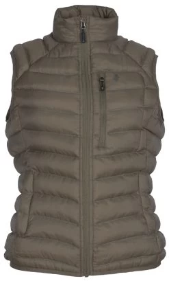 Pinewood Abisko Insulation VEST Dames D. Mole Bruin (260)