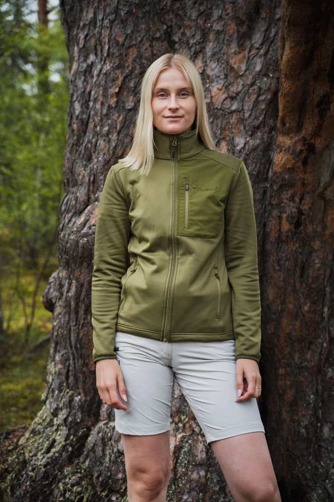 Pinewood Powerfleece Brenton Dames Groen (Leaf) (732) 4 Pinewood Powerfleece Brenton Dames Groen (Leaf) (732) - Afbeelding 2