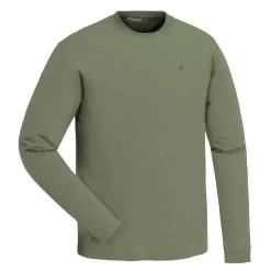 Pinewood Peached Long Sleeve Shirt Heren Mid Groen (137)