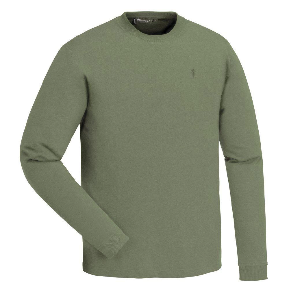 Pinewood Peached Long Sleeve Shirt Heren Mid Groen (137) 3 Pinewood Peached Long Sleeve Shirt Heren Mid Groen (137)