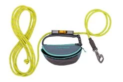 Ruffwear Hitch Hiker Leash Slate Blue/ Lichen Green (neongeel)