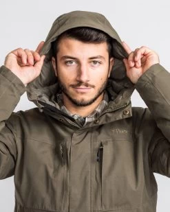 Pinewood Varnamo Gevoerde Heren Winterjas Earth Bruin (206) -Sport Verkoop 6bbaf8aee192846d82e280670c4219838228ee68