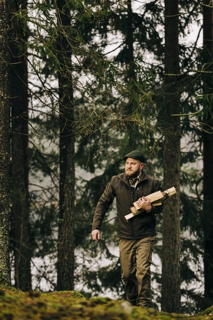 Pinewood Furudal 3L Stretch Shell (softshell) Jacket Heren Jas Olijfgroen / Bruin (186) 5 Pinewood Furudal 3L Stretch Shell (softshell) Jacket Heren Jas Olijfgroen / Bruin (186) - Afbeelding 3