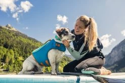 Ruffwear Float Coat Zwemvest Aurora Teal/Blue Dusk -Sport Verkoop 844a1b59f5bdab322580e4e55208ba4e762a1a0d