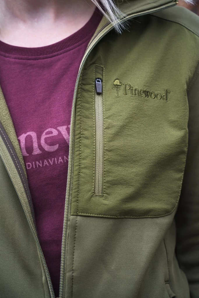 Pinewood Powerfleece Brenton Dames Groen (Leaf) (732) 5 Pinewood Powerfleece Brenton Dames Groen (Leaf) (732) - Afbeelding 3