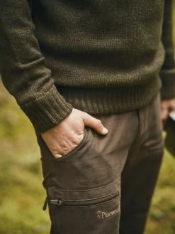 Pinewood Hurricane Sweater Met Membraam Donker Groenmelange (142) -Sport Verkoop 89cf3a5d30ffd686edf19f390b476c9210d53a7e