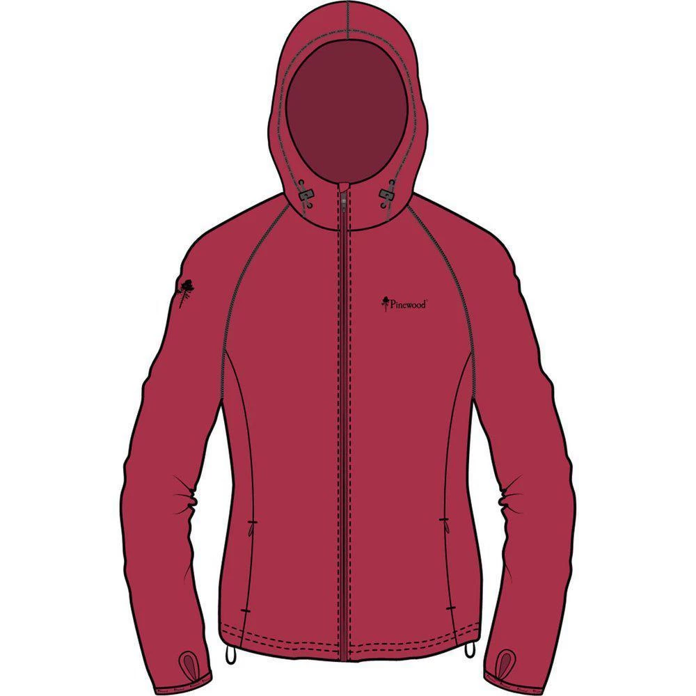 Pinewood Himalaya Vest Dames Raspberry Red (587) 5 Pinewood Himalaya Vest Dames Raspberry Red (587) - Afbeelding 3