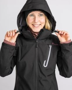 Pinewood Wilda Stretch Shell (softshell) Dames Jas Zwart (400) -Sport Verkoop 8bdf519d2409ced24567c6dfa0c6292c4caf56d6