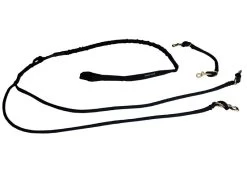 Kiwaq Black Wolf Benji Bike/joggerslijn Voor 2 Honden Incl. Neckline