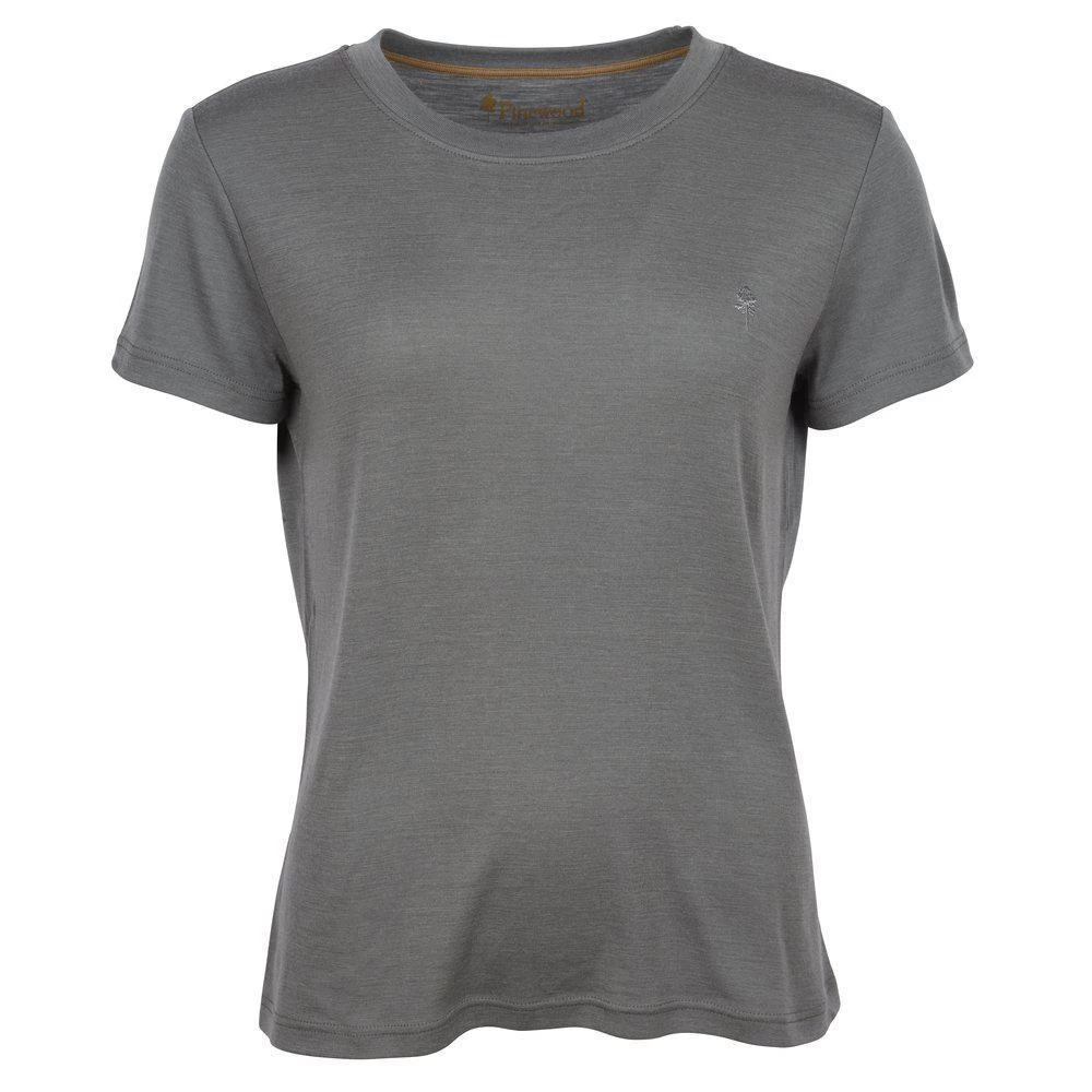 Pinewood Merino T-shirt Dames Grijs (404) 3 Pinewood Merino T-shirt Dames Grijs (404)