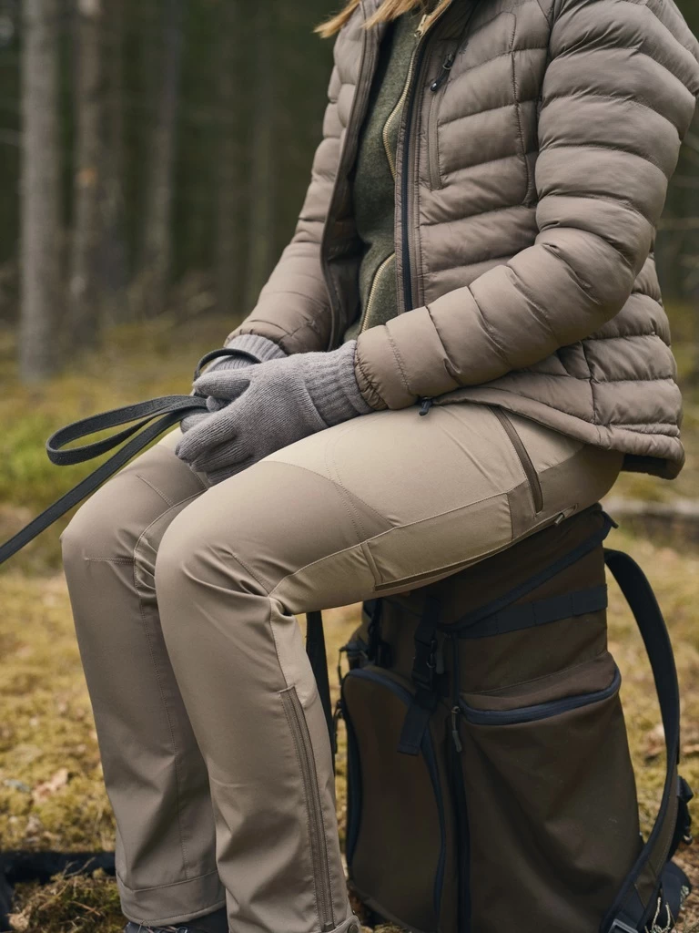 Pinewood Abisko/Brenton Broek Dames Mole Bruin (225) 5 Pinewood Abisko/Brenton Broek Dames Mole Bruin (225) - Afbeelding 3