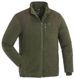 Pinewood Harrie Winddicht Fleece Jas/Vest Heren Groen/Suede Bruin (724)