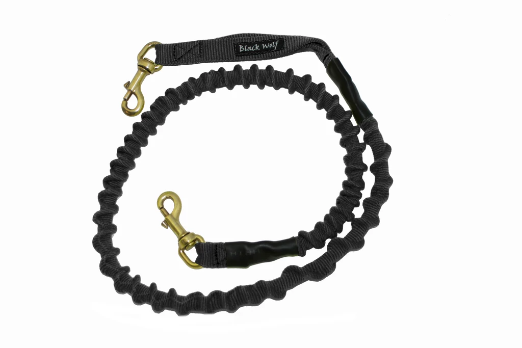 Kiwaq Black Wolf Benji Bike/ Canicross / Joggerslijn (diverse Kleuren) 4 Kiwaq Black Wolf Benji Bike/ Canicross / Joggerslijn (diverse Kleuren) - Afbeelding 2