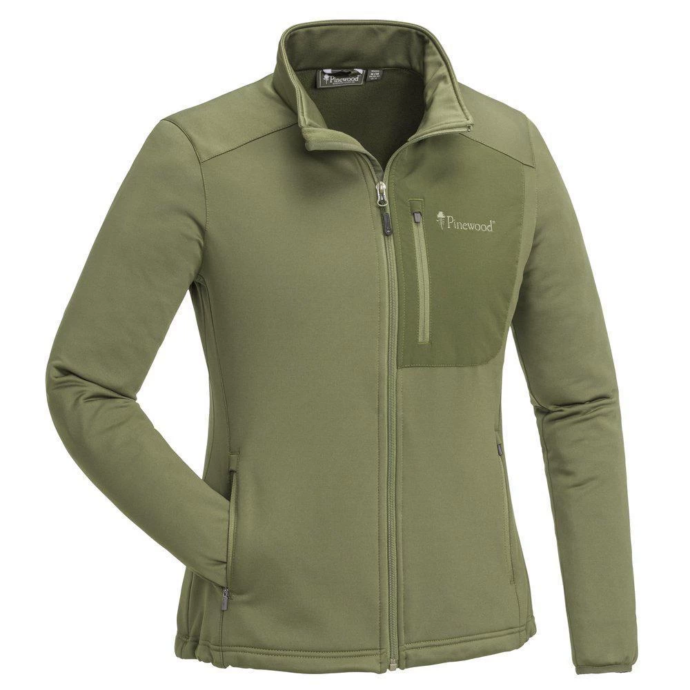 Pinewood Powerfleece Brenton Dames Groen (Leaf) (732) 3 Pinewood Powerfleece Brenton Dames Groen (Leaf) (732)