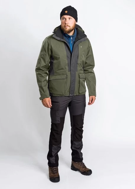 Pinewood Hondensport Trainings Jas Heren Mosgroen / Zwart (153) 2.0 6 Pinewood Hondensport Trainings Jas Heren Mosgroen / Zwart (153) 2.0 - Afbeelding 4