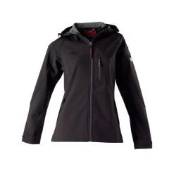 Owney Softshell Jack Dames Cerro Zwart