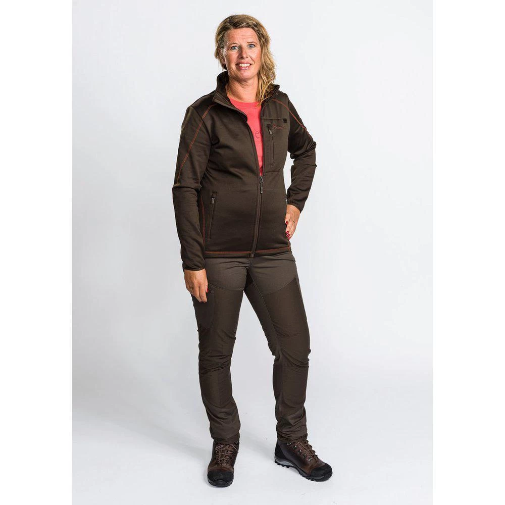 Pinewood Tiveden InsectSafe Broek Dames Donker Olijfgroen / Bruin (186) 4 Pinewood Tiveden InsectSafe Broek Dames Donker Olijfgroen / Bruin (186) - Afbeelding 2