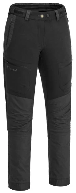 Pinewood Finnveden Hybrid Extreme Broek Dames Zwart (407) Normaal En Ook In Korte Lengtemaat
