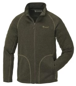 Pinewood Gabriel Fleece Jas Heren Olijfgroen Melange (148)