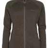 Pinewood Gabriella Gebreid Fleece Vest Dames Earth Bruin Melange (262) -Sport Verkoop cf196e047a88b08ef6eea37d6df4d782ac33fe4e